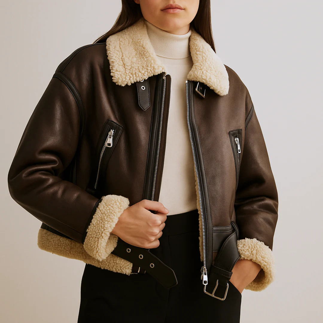 Camden Leather Bomber