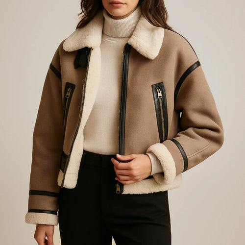 Camden Leather Bomber