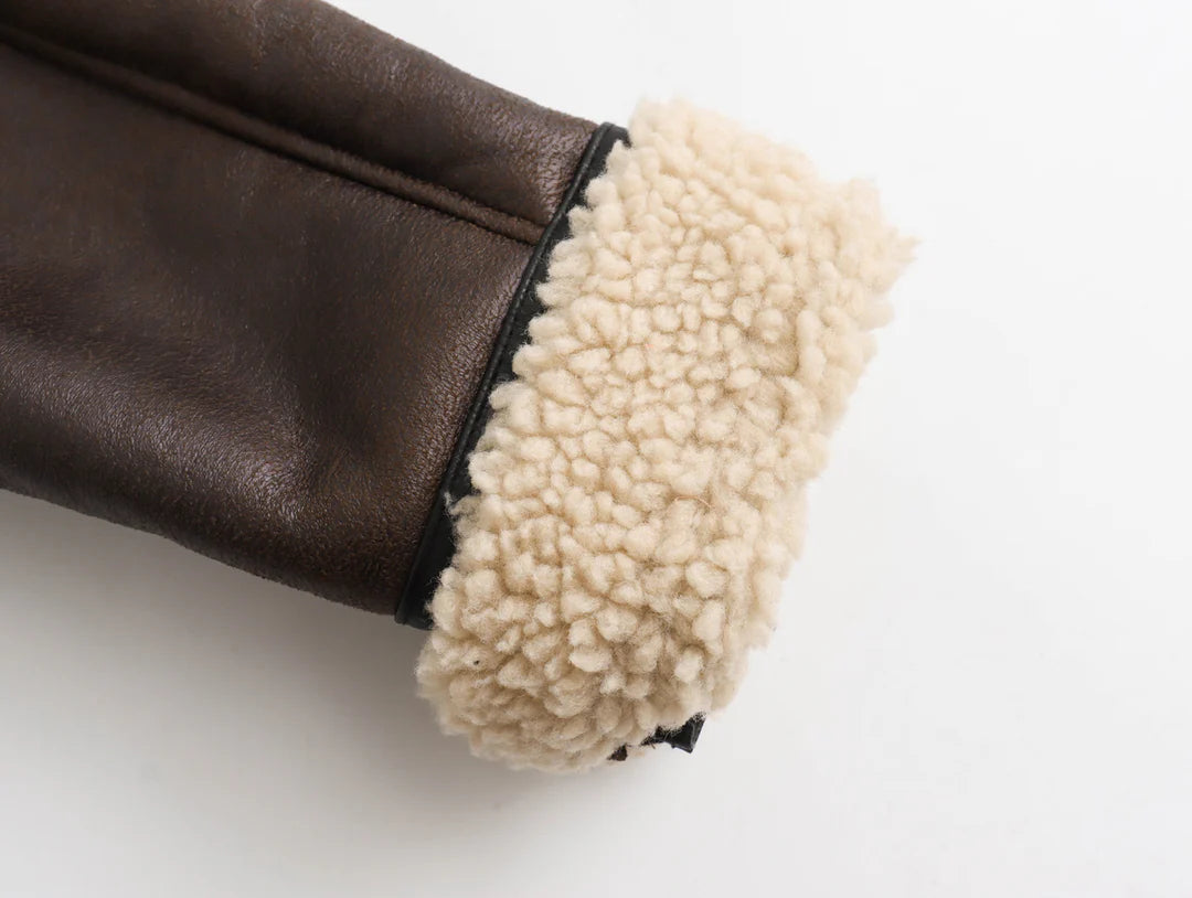 Camden Leather Bomber